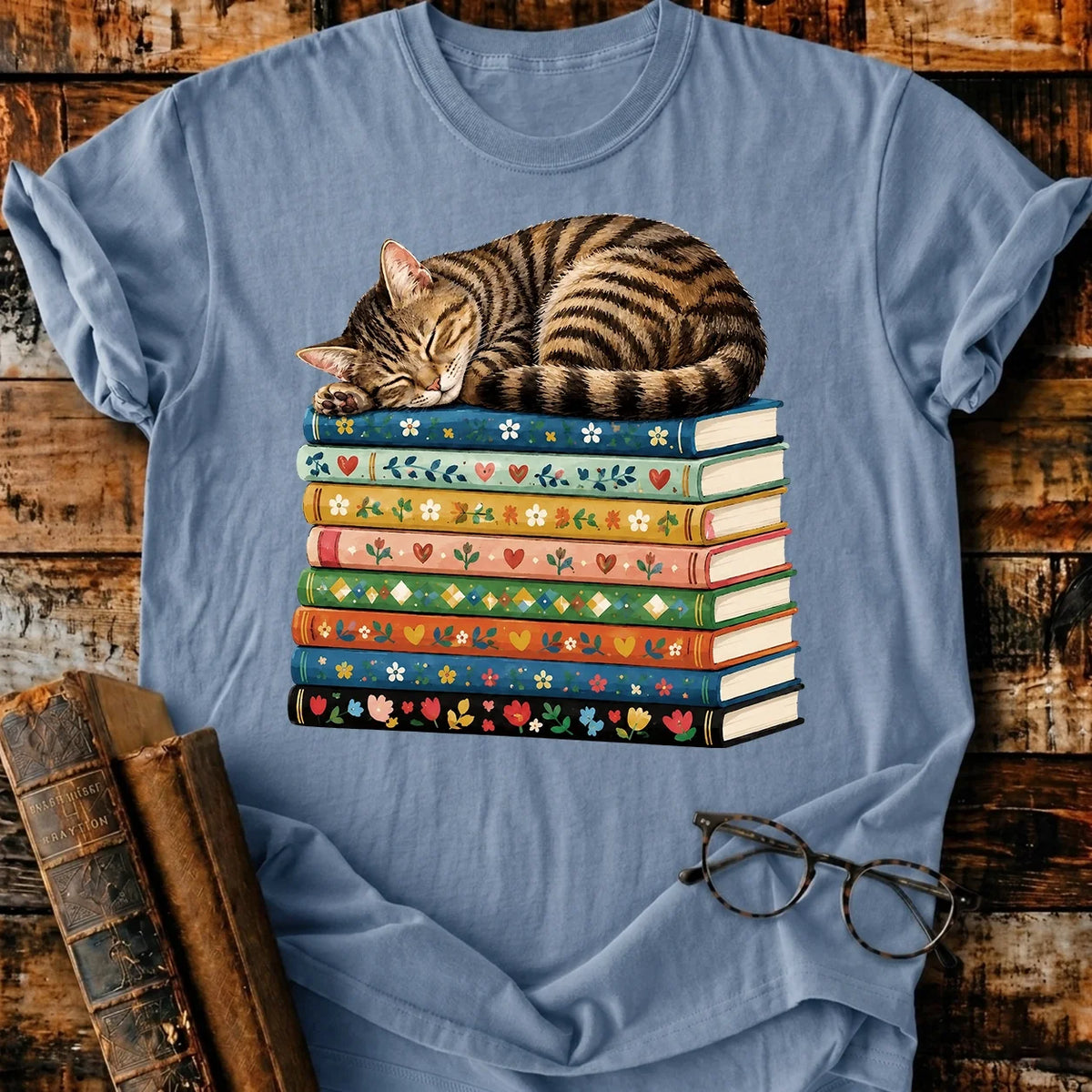 Tabby Cat Sleep T-Shirt