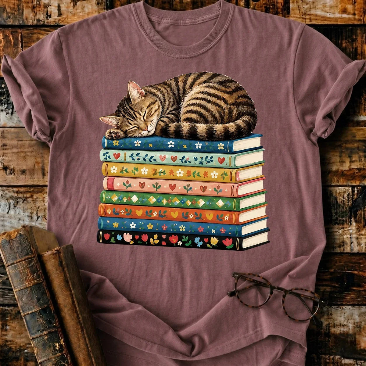 Tabby Cat Sleep T-Shirt