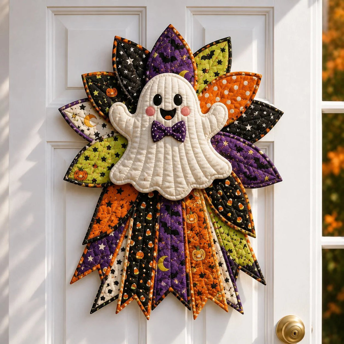 Beginner-Friendly Oversized Halloween Character Quilted Door Hanger Sewing Kit | Complete Kit with All Tools & Step-by-Step Guide Included