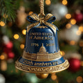 250th Anniversary Bell Mica Ornament
