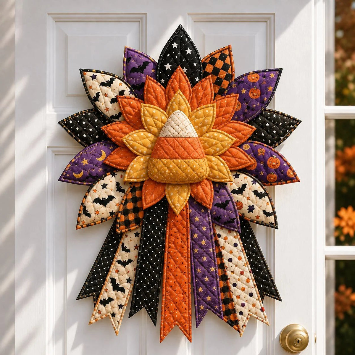 Beginner-Friendly Oversized Halloween Character Quilted Door Hanger Sewing Kit | Complete Kit with All Tools & Step-by-Step Guide Included