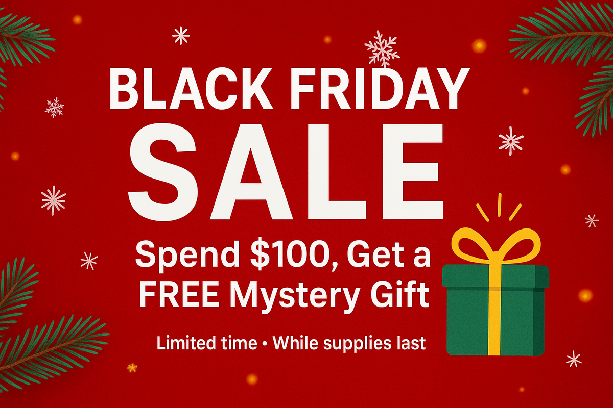 Mystery Gift – Free With $100+ Order