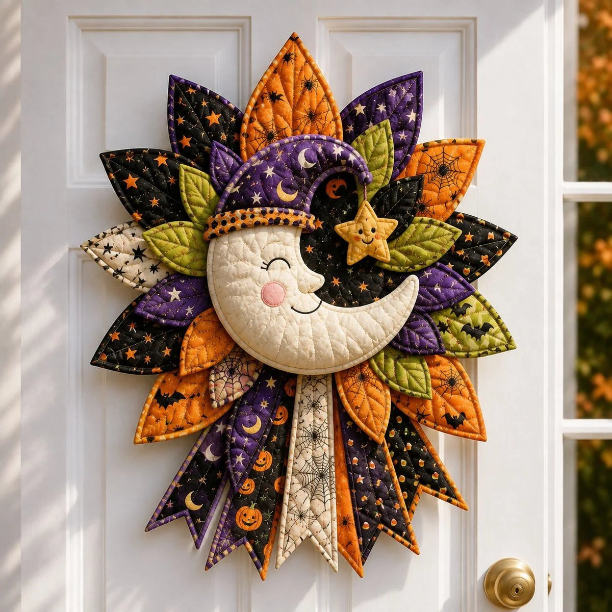 Beginner-Friendly Oversized Halloween Character Quilted Door Hanger Sewing Kit | Complete Kit with All Tools & Step-by-Step Guide Included